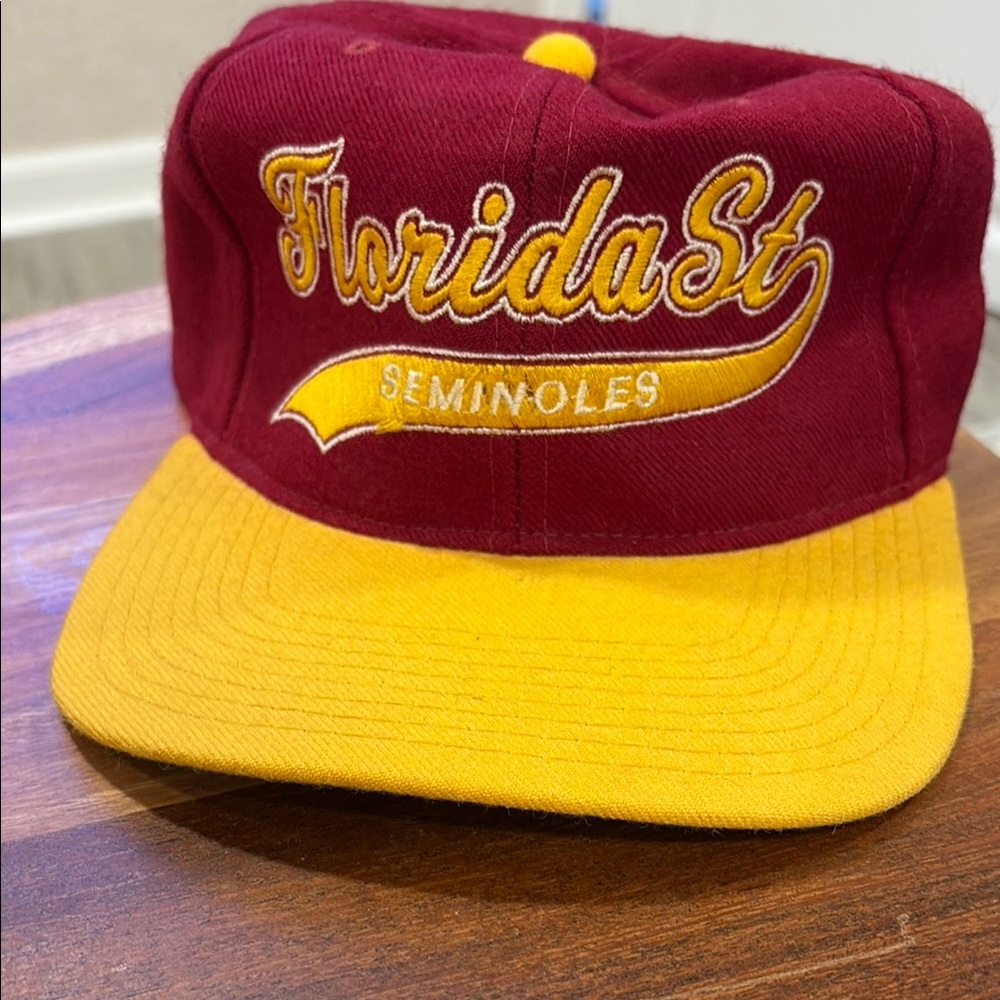 Florida State Seminoles Cap - Red and Yellow